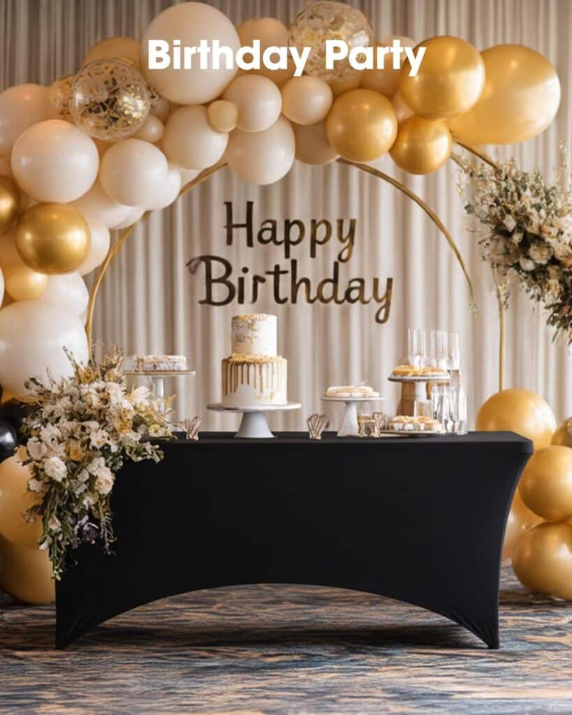 Pureegg spandex tablecloth